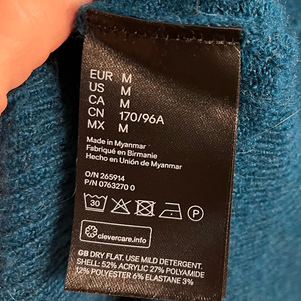Super Soft Cerulean Blue Sweater - Picture 5 of 10